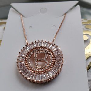 Initial necklace